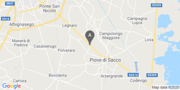 mappa 26, Via Piovese - Sant'Angelo Di Piove Di Sacco (PD)  bici  a Padova