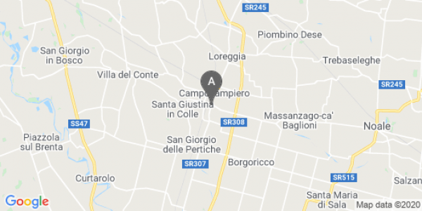 mappa 56/1, Borgo Padova - Camposampiero (PD)  bici  a Padova