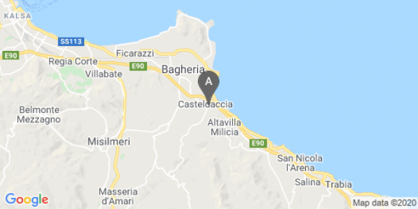 mappa Via Re Di Puglia, 32 - Casteldaccia (PA)  auto lungo termine a Palermo