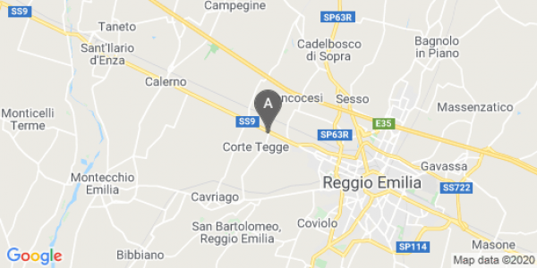 mappa 15, Via Garonna - Reggio Nell'Emilia (RE)  auto lungo termine a Parma