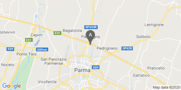 mappa Via Paradigna, 133/A - Parma (PR)  auto lungo termine a Parma