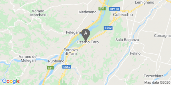 mappa Strada Del Palazzetto, 4 - Ozzano Taro (PR)  auto lungo termine a Parma