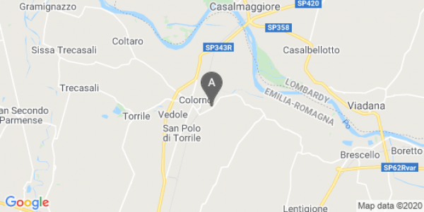 mappa Via Fontanella, 11 - Colorno (PR)  auto lungo termine a Parma