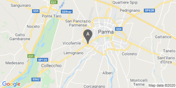 mappa 189/A, Via La Spezia - Parma (PR)  bici  a Parma