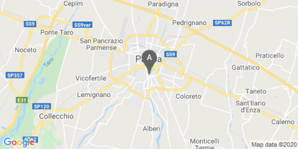 mappa 3/B, Via Bizzozero Antonio - Parma (PR)  bici  a Parma