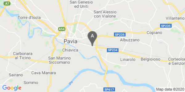 mappa Viale Cremona, 189 - Pavia (PV)  auto lungo termine a Pavia