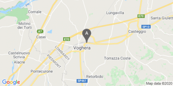 mappa Via Amendola Giovanni, 83 - Voghera (PV)  auto lungo termine a Pavia