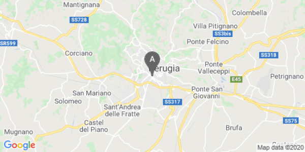 mappa Via Settevalli, 4 - Perugia (PG)  auto lungo termine a Perugia