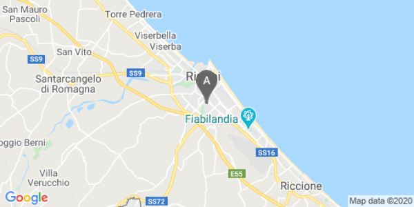 mappa Via Lombardia, 35 - Rimini (RN)  auto lungo termine a Pesaro e Urbino