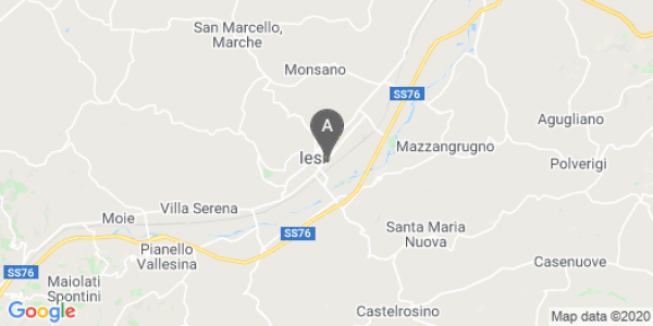mappa Viale Don Minzoni, 5 - Jesi (AN)  auto lungo termine a Pesaro e Urbino
