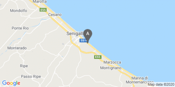 mappa Via Podesti, 197 - Senigallia (AN)  auto lungo termine a Pesaro e Urbino