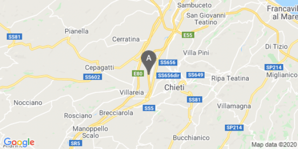 mappa Via Nicola Mammarella, 15 - Chieti (CH)  auto lungo termine a Pescara