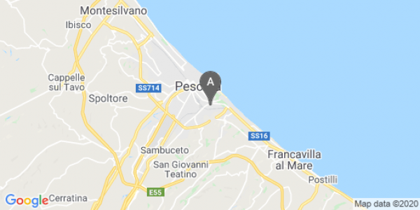 mappa 33, Via Tirino - Pescara (PE)  auto lungo termine a Pescara