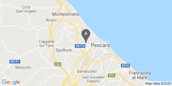 mappa Via Pineta Di Roio, 10 - Pescara (PE)  auto lungo termine a Pescara