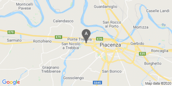 mappa Via Emilia Pavese, 215 - Piacenza (PC)  auto lungo termine a Piacenza