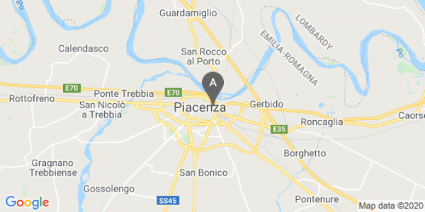 mappa Viale S. Ambrogio, 33/B - Piacenza (PC)  auto lungo termine a Piacenza
