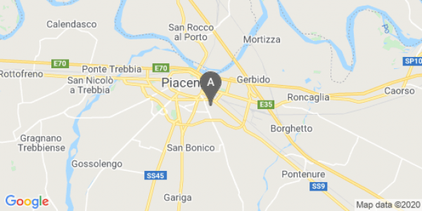 mappa Via Caduti Sulla Strada, 37 - Piacenza (PC)  bici  a Piacenza