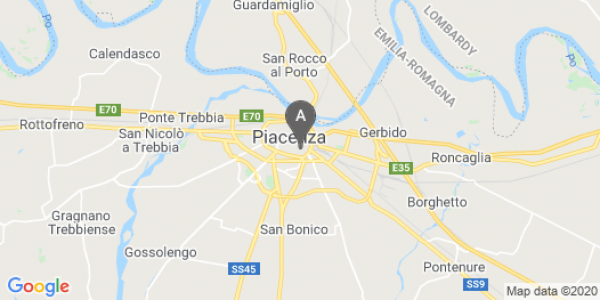 mappa 68, Via Landi Gaspare - Piacenza (PC)  bici  a Piacenza