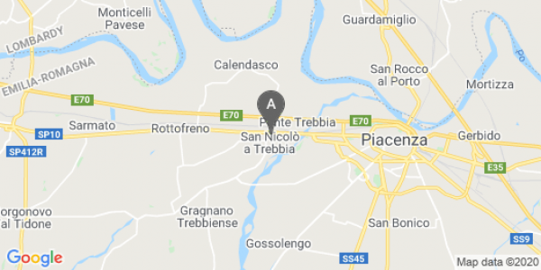 mappa 7, Via Eugenio Curiel - San Nicolò A Trebbia (PC)  bici  a Piacenza