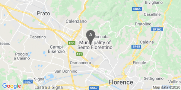 mappa Via Matteo Renato Imbriani, 113 - Sesto Fiorentino (FI)  auto lungo termine a Pistoia