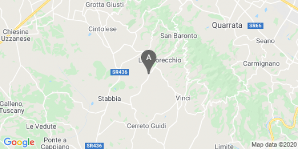 mappa Via Marx Carlo, 34 - Lamporecchio (PT)  auto lungo termine a Pistoia