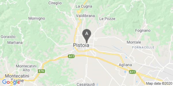 mappa Via Filippo Pacini, 47 - Pistoia (PT)  auto lungo termine a Pistoia