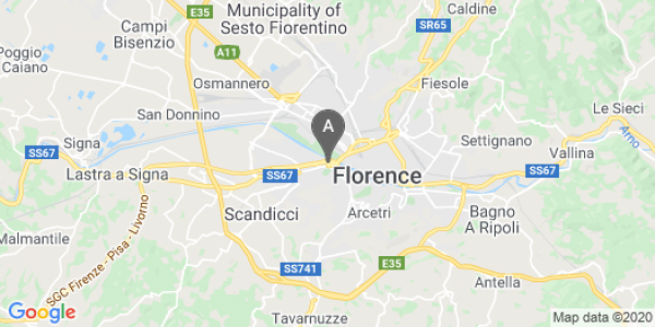 mappa 10/R, Via Del Pignoncino - Empoli (FI)  auto lungo termine a Pistoia