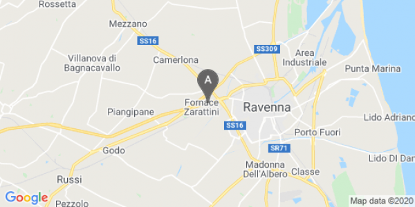 mappa Via Maestri Del Lavoro, 44 - Ravenna (RA)  auto lungo termine a Ravenna