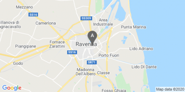 mappa Via Lanciani Filippo, 24 - Ravenna (RA)  bici  a Ravenna