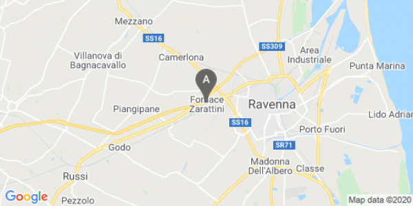 mappa Via Faentina, 240 - Fornace Zarattini (RA)  bici  a Ravenna