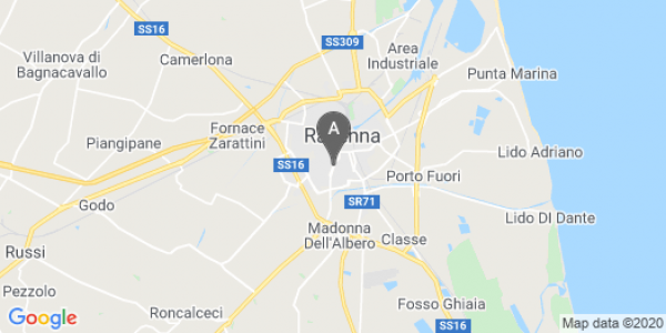 mappa Via San Mama, 148 - Ravenna (RA)  bici  a Ravenna