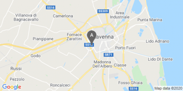 mappa 82, Via Vulcano - Ravenna (RA)  bici  a Ravenna
