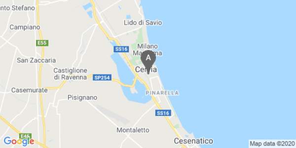 mappa 12, Borgo Saffi Aurelio - Cervia (RA)  bici  a Ravenna