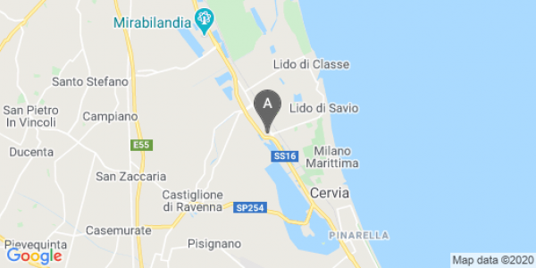 mappa 23/I/H, Via Santerno - Cervia (RA)  bici  a Ravenna