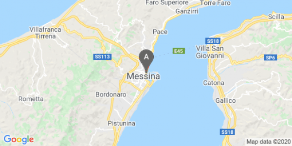 mappa Via Garibaldi, 128 - Messina (ME)  auto lungo termine a Reggio Calabria