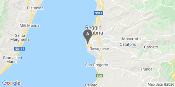 mappa Viale Moro Aldo, 16 - Reggio Calabria (RC)  auto lungo termine a Reggio Calabria