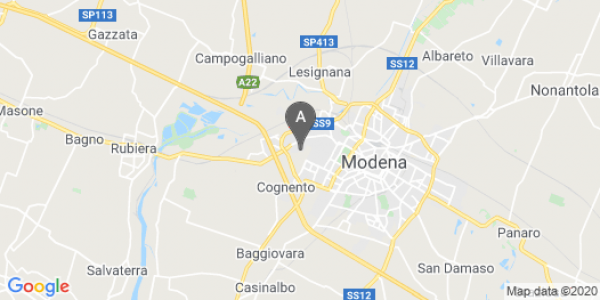 mappa Via Labriola, 18 - Modena (MO)  auto lungo termine a Reggio Emilia