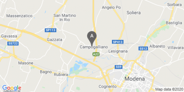 mappa Via Giuseppe Di Vittorio, 38 - Campogalliano (MO)  auto lungo termine a Reggio Emilia
