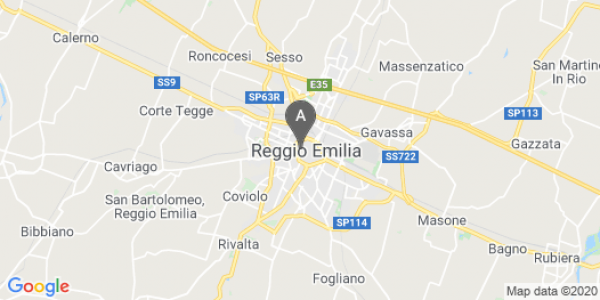 mappa 5, Via Guasco - Reggio Nell'Emilia (RE)  bici  a Reggio Emilia