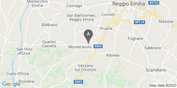 mappa Via Allende S., 18/A - Quattro Castella (RE)  bici  a Reggio Emilia