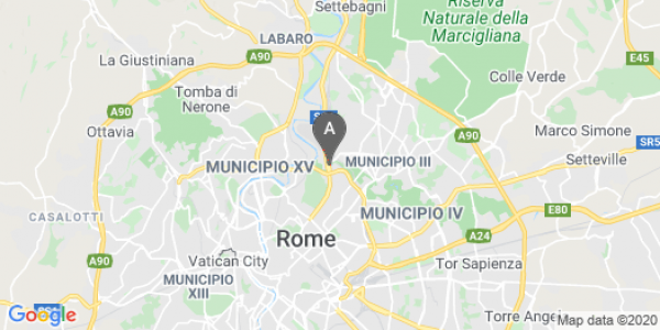 mappa Via Dei Prati Fiscali, 403 - Roma (RM)  auto lungo termine a Roma