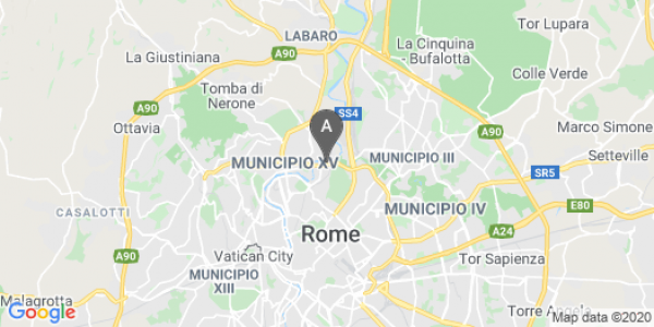 mappa Via Del Foro Italico, 501 - Roma (RM)  auto lungo termine a Roma