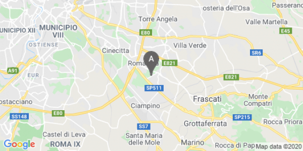 mappa Via Belcastro, 26 - Morena (RM)  auto lungo termine a Roma