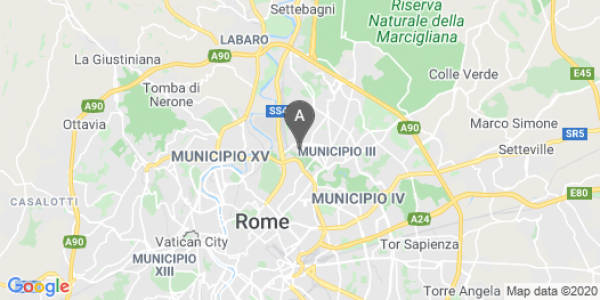 mappa Via Conca D'Oro, 26 - Roma (RM)  auto lungo termine a Roma