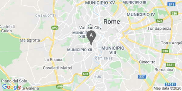 mappa Viale Villa Pamphili, 105/107 - Roma (RM)  auto lungo termine a Roma