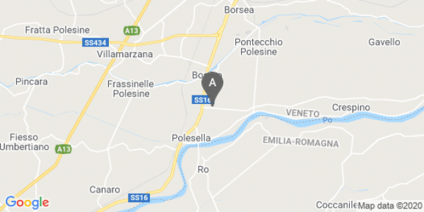 mappa 669, Via Eridania Ovest - Guarda Veneta (RO)  bici  a Rovigo