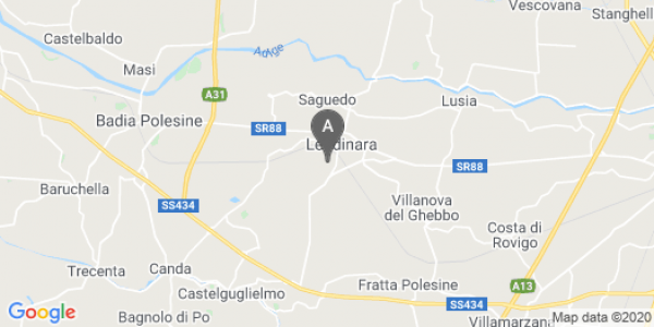mappa 0, Via Amedeo Di Savoia - Lendinara (RO)  bici  a Rovigo