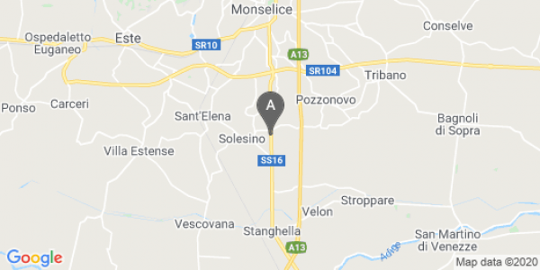 mappa 513, Via Nazionale - Solesino (PD)  bici  a Rovigo