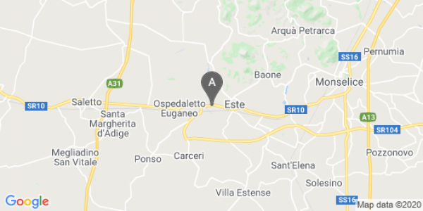 mappa 34, Via Padana Inferiore - Este (PD)  bici  a Rovigo