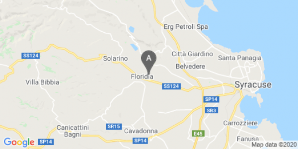 mappa Viale Nenni, 1 - Floridia (SR)  auto lungo termine a Siracusa